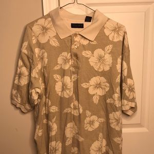 Hawaiian Cotton Golf/Polo Shirt XL